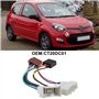 Be In Your Mind Faisceau de Câbles Adaptateur Radio ISO CT20DC01 Compatible avec Renault Twingo Et Compatible avec Dacia Duster