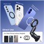 UGREEN Support Téléphone Voiture Magnétique pour MagSafe Porte Téléphone Voiture Grille Aération Aimanté Compatible avec iPhone