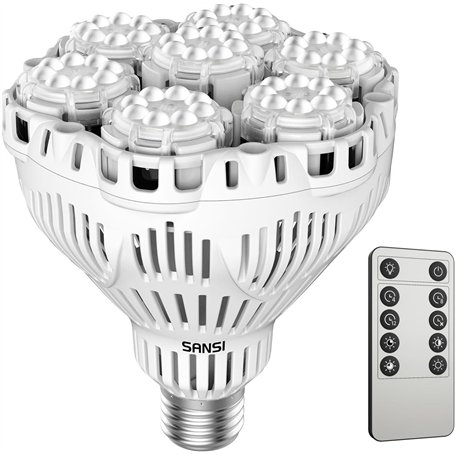SANSI Lampe Horticole LED Dimmable pour Plantes d'Intérieur