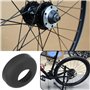 Create idea Lot de 2 moyeux arrière en acier de 3/8" pour roue avant et arrière de vélo - Pour essieu arrière de vélo de montagn