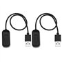 The Lord of the Tools Lot de 2 câbles de charge pratiques compatibles avec Oppo OnePlus Band/Band EVA SmartWatch - Cordon de cha