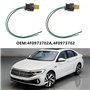 The Lord of the Tools 2 Pièces Connecteur Précâblé de Voiture à 2 Broches 4F0973702A 4F0973702 Compatible avec Audi Compatible a
