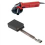 The Lord of the Tools Lot de 2 paires de balais de carbone 5 x 10 x 16 mm compatibles avec Hilti DC 125S DCG 500S