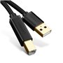 Câble USB 2.0 A vers USB B Ugreen 10351 Noir 3 m
