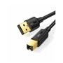Câble USB 2.0 A vers USB B Ugreen 10351 Noir 3 m