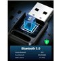 UGREEN Clé Bluetooth 5.0 Dongle Bluetooth Adaptateur Bluetooth USB pour PC Faible Latence Anti Perte Supporte Windows 11 10 8.1 