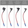 Recoil 10 Pack 12V voiture Add-a-Circuit fusible Tap adaptateur ATO ATC lame porte-fusible avec 10pcs 20A fusibles (FT4-10)