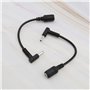 The Lord of the Tools 2pcs Chargeur pour Ordinateur Portable DC Convertisseur Câble 7.4x5mm Femelle à 4.5x3mm Mâle avec Cordon A