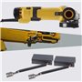 Be In Your Mind Lot de 4 brosses de charbon 381028-08 compatibles avec scie Dewalt DW716EXPS DW717XPS DW708 DW712 DW716E DW716 2
