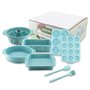 TOKSEO 8 en 1 Moule Gâteau Silicone Antiadhésif