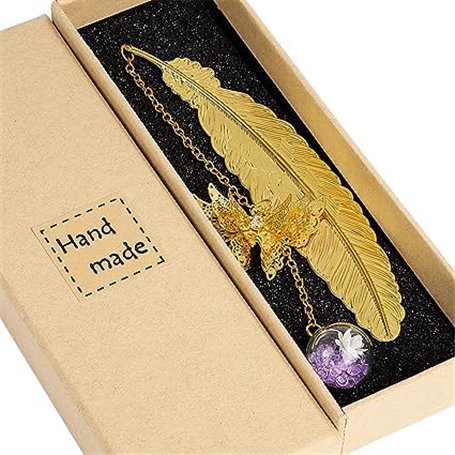 DERAYEE Marque Page Plume