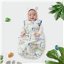 Duomiaomiao Gigoteuse d'hiver pour bébé - Tog 2,5 - 18 à 36 mois - 100 % coton - Couverture portable pour nouveau-né - Dinosaure