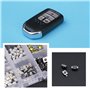 The Lord of the Tools 250pcs Kit d'assortiment Tactile Micro Momentané avec Interrupteur à Bouton-Poussoir Tactile avec Boîte en