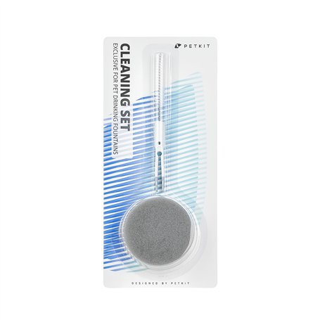 PETKIT Kit de Nettoyage pour Fontaine a Eau Chat，Brosses et éponge Our Le Nettoyage des Distributeurs d'eau