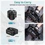 ULANZI Pocket 3 Mini kit trépied pour Accessoires DJI Osmo Pocket 3, connecteur de Charge Type-C avec Trou de vis 1/4, pour DJI