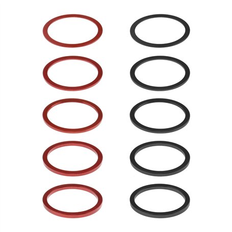 Create idea 10pcs Rondelles de Moyeu de Volant de Vélo Cassette de Vitesse Remplacement Entretoises de Vélo Rondelles de Pédalie