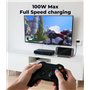 Antank TV Dock Switch 2 Portable, Station d'accueil Compatible avec Nintendo Switch 2 Console, Base Support Chargeur Switch 2 av