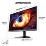 KOORUI G2511P Ecran PC Gamer 25 Pouces - 200Hz IPS FHD 1080P Ecran Gaming, 1ms HDR400 Adaptive Sync, Compatible VESA 75x75mm, HD