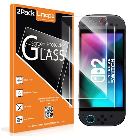 Lmcpa [2 Pièces] Verre Trempé pour 2025 Nintendo Switch 2