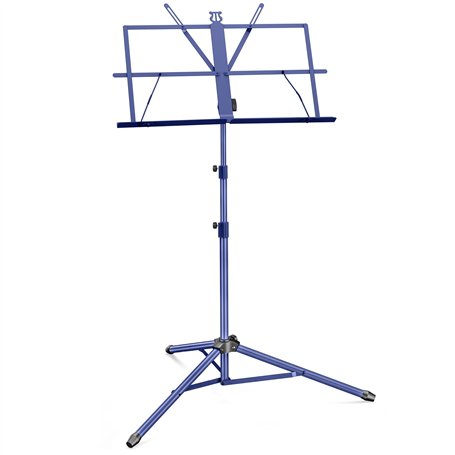 New Bee Pupitre Musique Piable 2 en 1 Support de Bureau Réglable en Hauteur