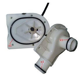 T & P Supplies Ltd Lay Z Spa Lazy Spa Airjet Lot de 3 joints d'étanchéité pour pompe à eau