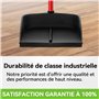 Tyroler | Balayette Magique | Caoutchouc Naturel à 100% | Manche en Aluminium Anti-Rouille de 105 cm | Conception Debout | Compa