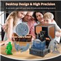 MALYAN S100 Mini imprimante 3D en résine avec écran de durcissement LCD 2K de 5,5", haute précision, auto-nivellement, dimension
