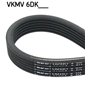 SKF VKMA 31204 Kit de courroie multi-V