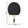 Stiga Hobby Clash Raquette de Ping-Pong, Noir/Rouge