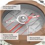 Silva Expedition 360 Global Boussole Unisexe, Marron, M