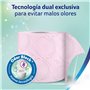 Colhogar Lot de 36 rouleaux de papier toilette 3 x 12 cm avec technologie Odor Block, neutralise les mauvaises odeurs, 3 couches
