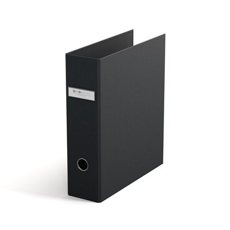 Bigso Box of Sweden Classeur ARCHIE à 2 anneaux avec mécanisme à levier - Classeur à anneaux en fibre et papier - Classeur à ann