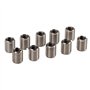 Leopacat Insert Fileté Metal, RéDucteur éCrou, Adaptateurs Manchon RéDuction, Autotaraudant Filetage M10 X 1.5Mm MâLe Longueur I