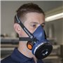 Demi masque sundström sr000002 SR 100 particules Protection Respiratoire avec gaz