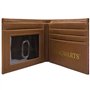 Hogwarts Harry Potter Blason de l'École Portefeuille Bi-Fold pour ID & Porte-Cartes, Marron