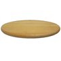 Plateau de service rotatif en bois pour pizza, diamètre 30 cm