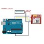 TECNOULAB 1 pièces SIM800L GPRS GSM Module antenne PCB Carte SIM Quadri-Bande