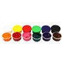 Peinture au doigt pour enfants et bébés. 12 couleurs de 30 ml. Peinture non toxique et lavable pour jeux créatifs et activités d