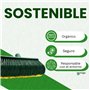 PLANTAWA Brosse Gazon Synthétique Extérieur sans Manche | Balai Nettoyeur pour Pelouse Synthétique | Brosse Manuelle Résistante