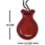 Castagnettes rouges pour adultes 2 paires de castagnettes rouge Castagnettes Castagnettes espagnoles Couleurs espagnoles traditi