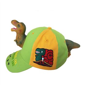 DAISHIAO Casquette de baseball 3D pour adultes et enfants - Motif dinosaure féroce DAISHIAO Casquette de baseball 3D pour adultes et enfants - Motif dinosaure féroce
