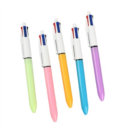 JDIEOQA Lot de 5 stylos à bille rétractables