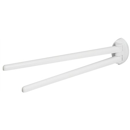 Spirella 10.11804 lot Porte-Serviette pivotant Lemon Blanc