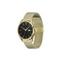 Lacoste Montre Analogique à Quartz pour Homme Collection Vienna avec Bracelet Milanais en Acier Inoxydable de Couleur Dorée - 20