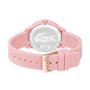 Lacoste Montre Analogique à Quartz pour Homme ou Femme de la Collection Lacoste.12.12. avec Un élégant Bracelet en Silicone à Te