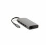 LMP USB-C mini Dock 8-ports avec HDMI - 3x USB 3.0 - Ethernet - SD/MicroSD - charge USB-C - Gris sidéral