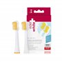 edel+white Dual Clean Ultrasoft Lot de 2 têtes de brosse à dents Airbag pour brosse à dents électrique