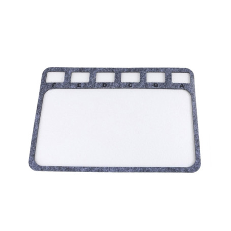 Zeizafa Tapis de perles floqué doux - Fournitures de fabrication de bijoux - Accessoires de perles souples - Cadeau pour les ama
