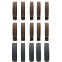 Boveution 15Pcs 25X762Mm Bandes De Ponçage 600/800/1000 Grit Oxyde D’Aluminium Bandes Abrasives