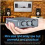 Nobsound TPA3116 Amplificateur stéréo numérique 2 canaux 100 W x 2 Hi-Fi Classe D Amplificateur stéréo avec contrôle des aigus e